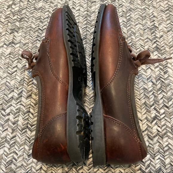 Timberland Tim’s Waterproof Lace Up Leather Loafer Size 9.5 M Gore Tex - Picture 6 of 6